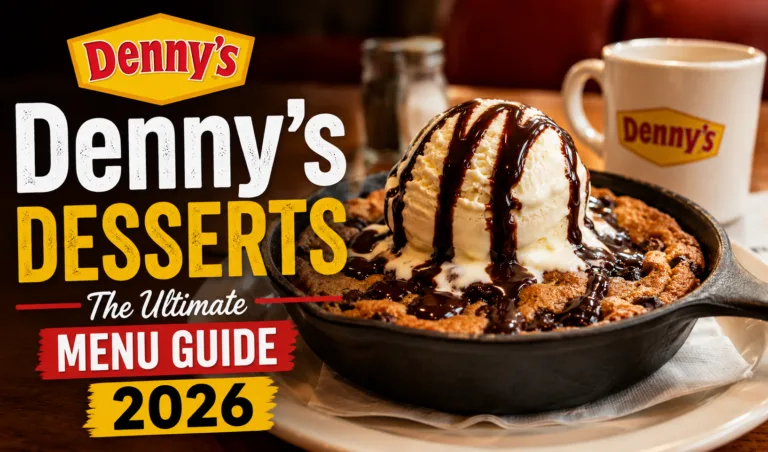 Denny's Desserts The Ultimate Menu Guide 2026