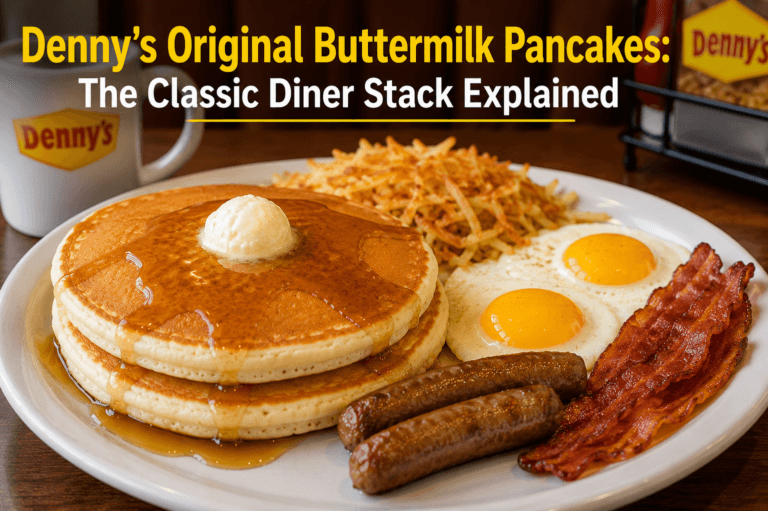 Denny's Original Buttermilk Pancakes: The Classic Diner Stack Explained