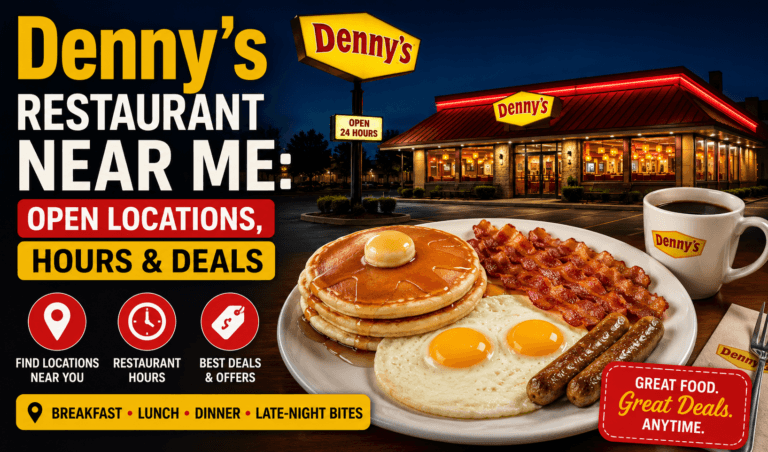 Denny's Restaurant Near Me: Open Locations Hours & Deals